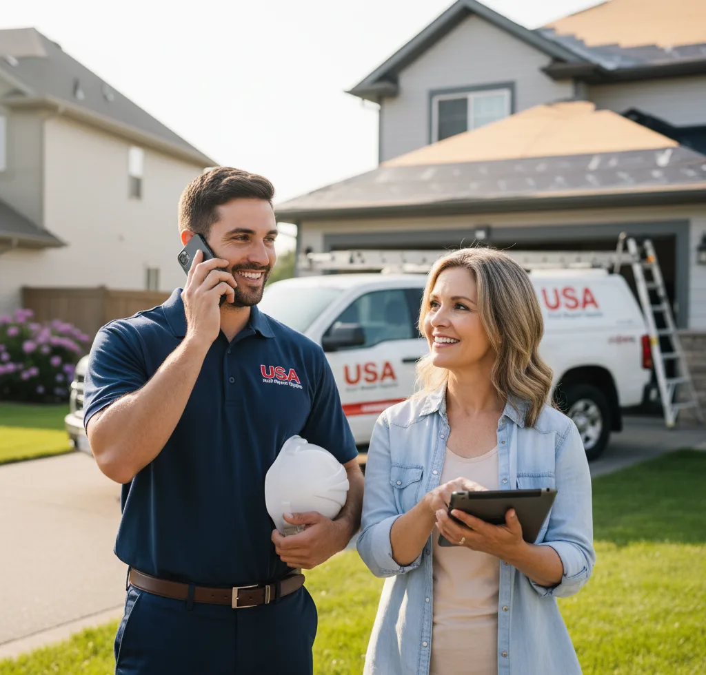 USA Roof Repair Experts customer support in Fox River Grove